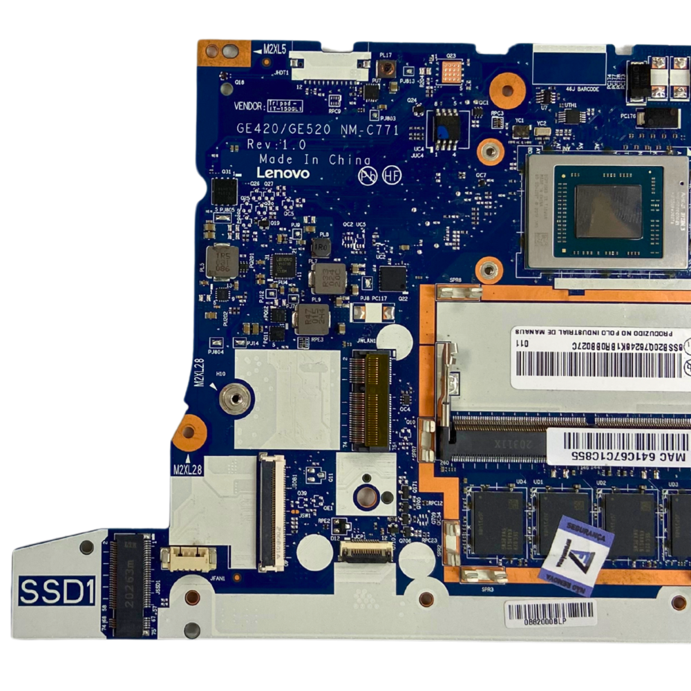 Placa Mãe Lenovo Thinkpad E14 Gen 2 Amd Ryzen 3 Nm-c771 5