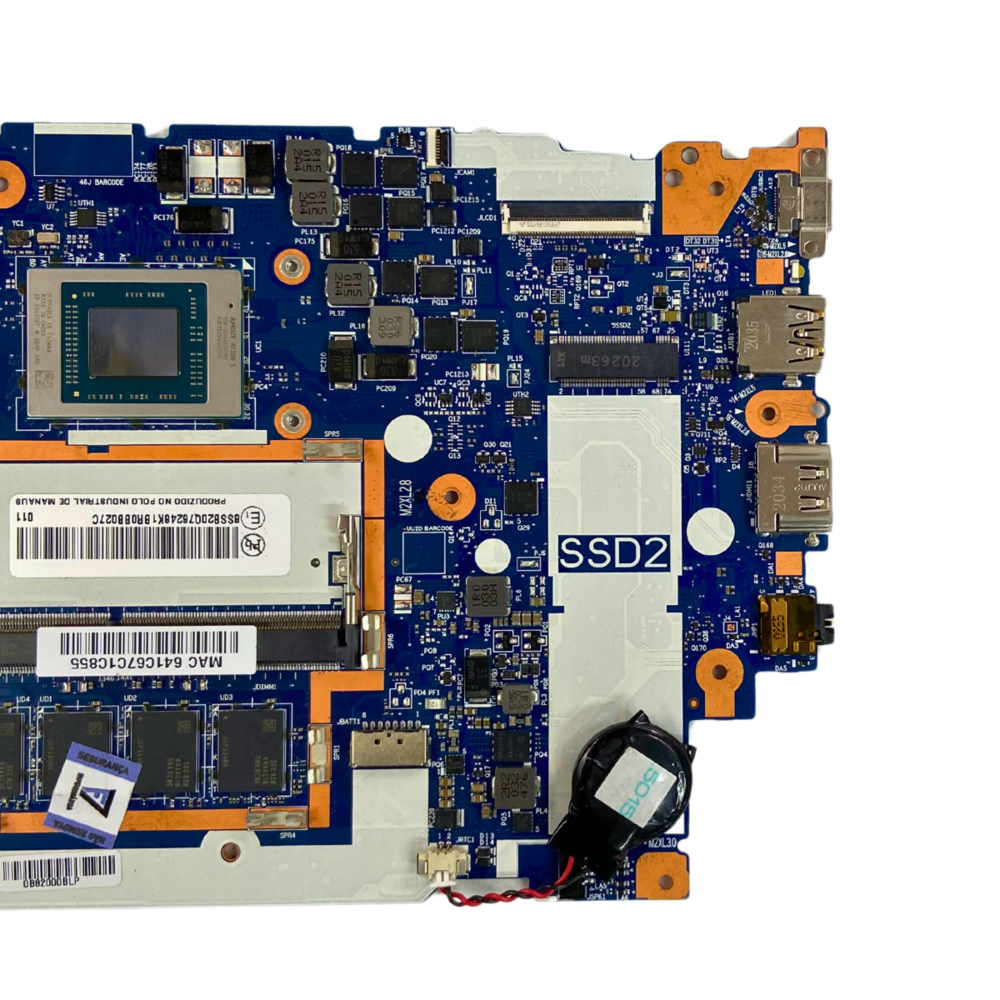 Placa Mãe Lenovo Thinkpad E14 Gen 2 Amd Ryzen 3 Nm-c771 8