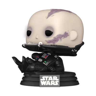 Boneco Funko Pop! Star Wars - O Retorno De Jedi 40 Anos - Darth Vader Sem Máscara