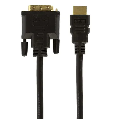 Cabo Dvi Para HDMI De 2,0m Preto 7269-10 Cirilo Cabos Cabo Dvi Para HDMI De 2,0m Preto 7269-10 Cirilo Cabos