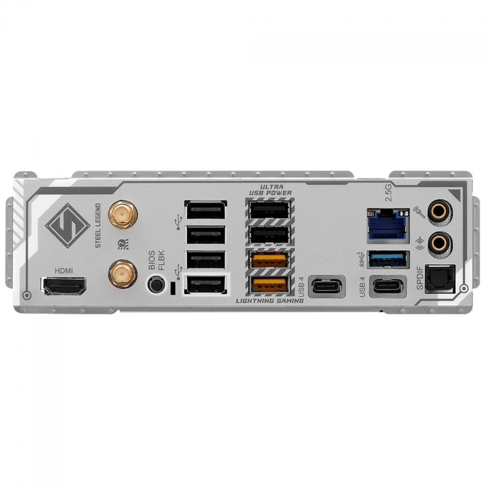 Imagem 3 de 5 do produto Placa Mãe Asrock X870 Steel Legend Wifi, Chipset X870, Amd Am5, Atx, Ddr5