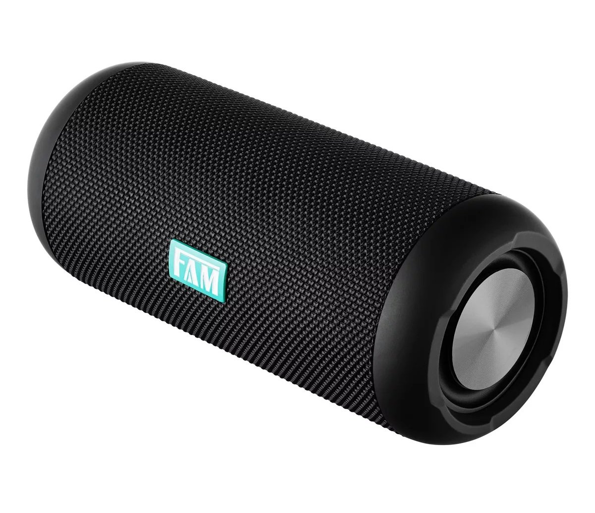 Caixa De Som Bluetooth Fam A046 40w Ip67 Prova D'água Preto