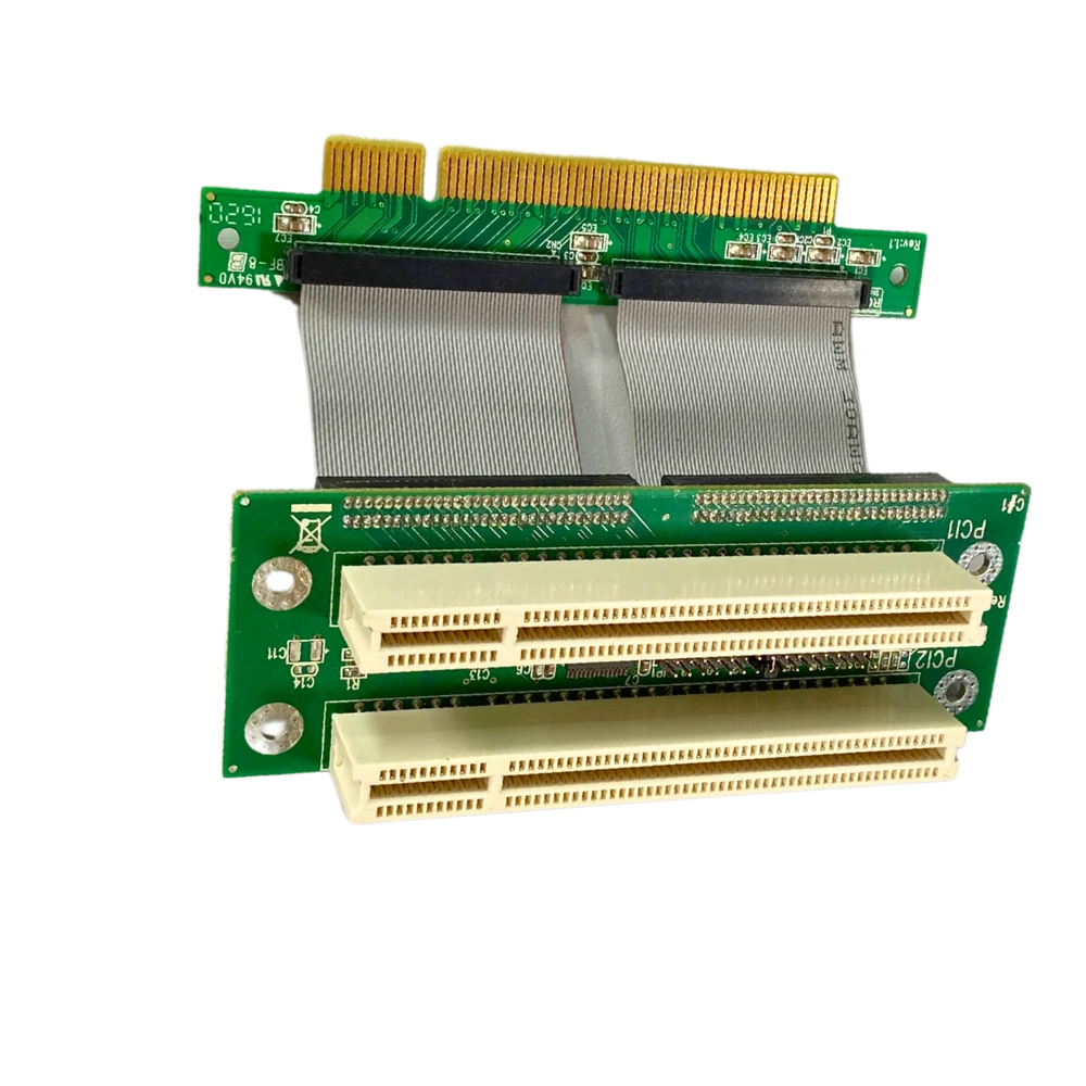 PCi Riser Card 2 X PCi Flexivel 5cm R4r5r6r7