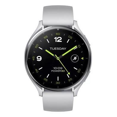 Smartwatch Xiaomi Watch 2 Wear Os By Google, Nfc, Gps, M2320w1 Black Bhr8035gl (versão Global) Prata