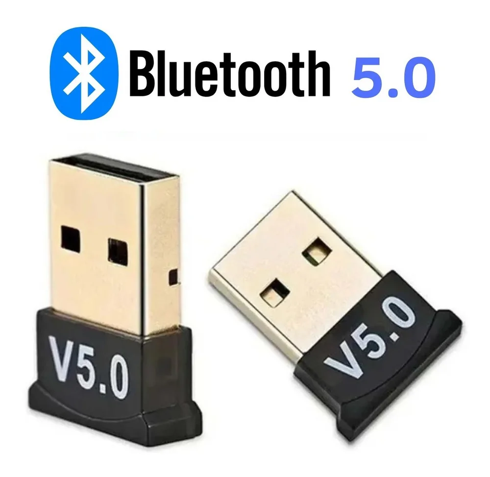 Imagem 2 de 2 do produto Receptor Usb 5.0 Plug And Play Adaptador Bluetooth PC Note