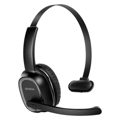 Headset Jh-101 Com Microfone Cancelamento De Ruído Preto