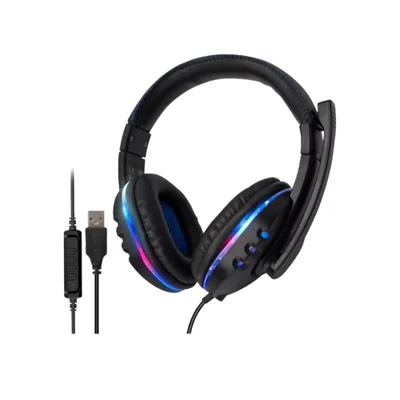 Fone Headphone Gamer Estéreo Para PC LED Kapbom Ka-9007
