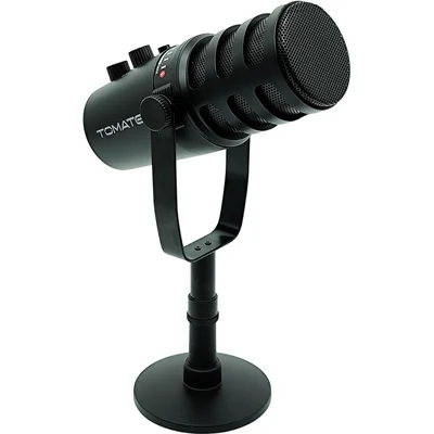 Microfone Condensador De Gravação Para Lives Tomate Mt-1080r