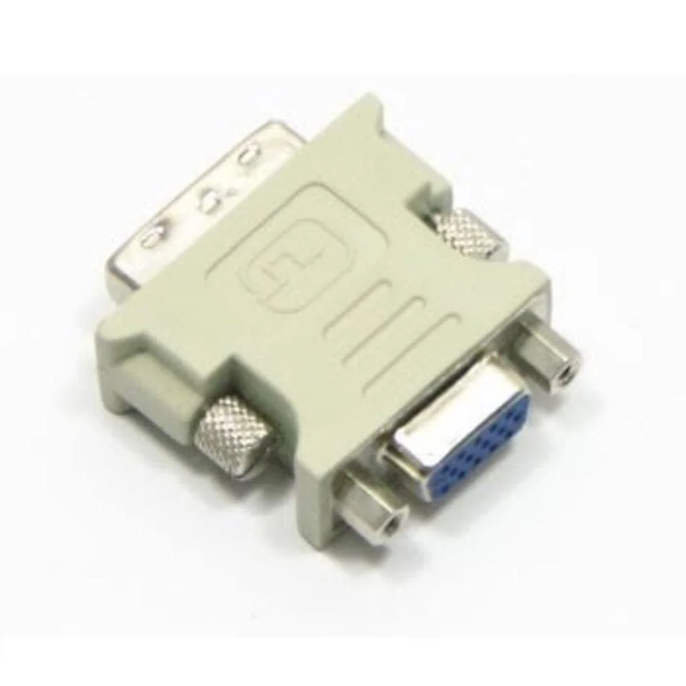 Imagem 2 de 2 do produto Adaptador Dvi-i Dual Link 24+5 Pinos Macho X Vga Fêmea