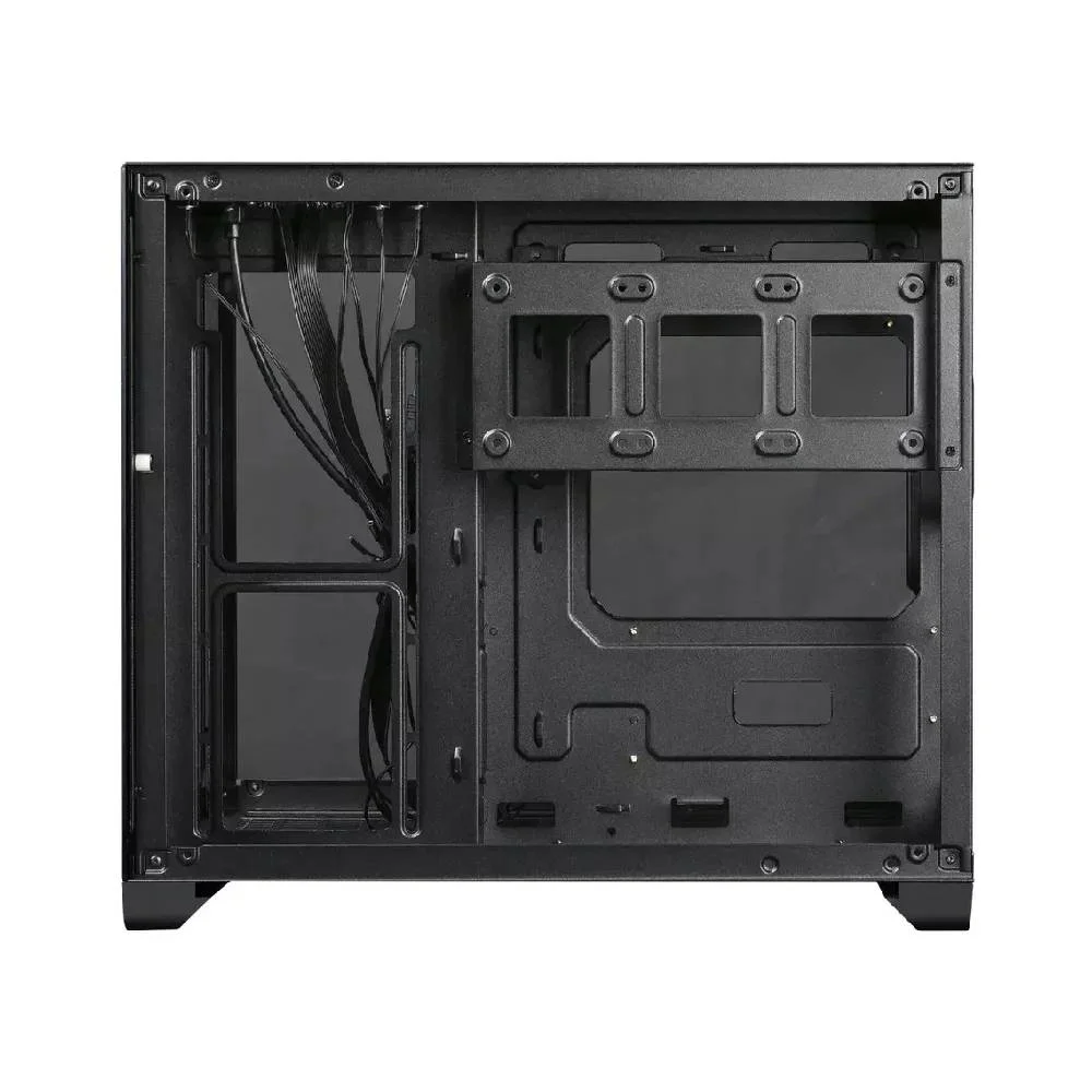 Imagem 3 de 5 do produto Gabinete Gamer Rise Mode Galaxy Glass M Mini, M-ATX, Lateral e Frontal em Vidro Temperado, Sem FANs, Preto - RM-GA-GGMN-FB
