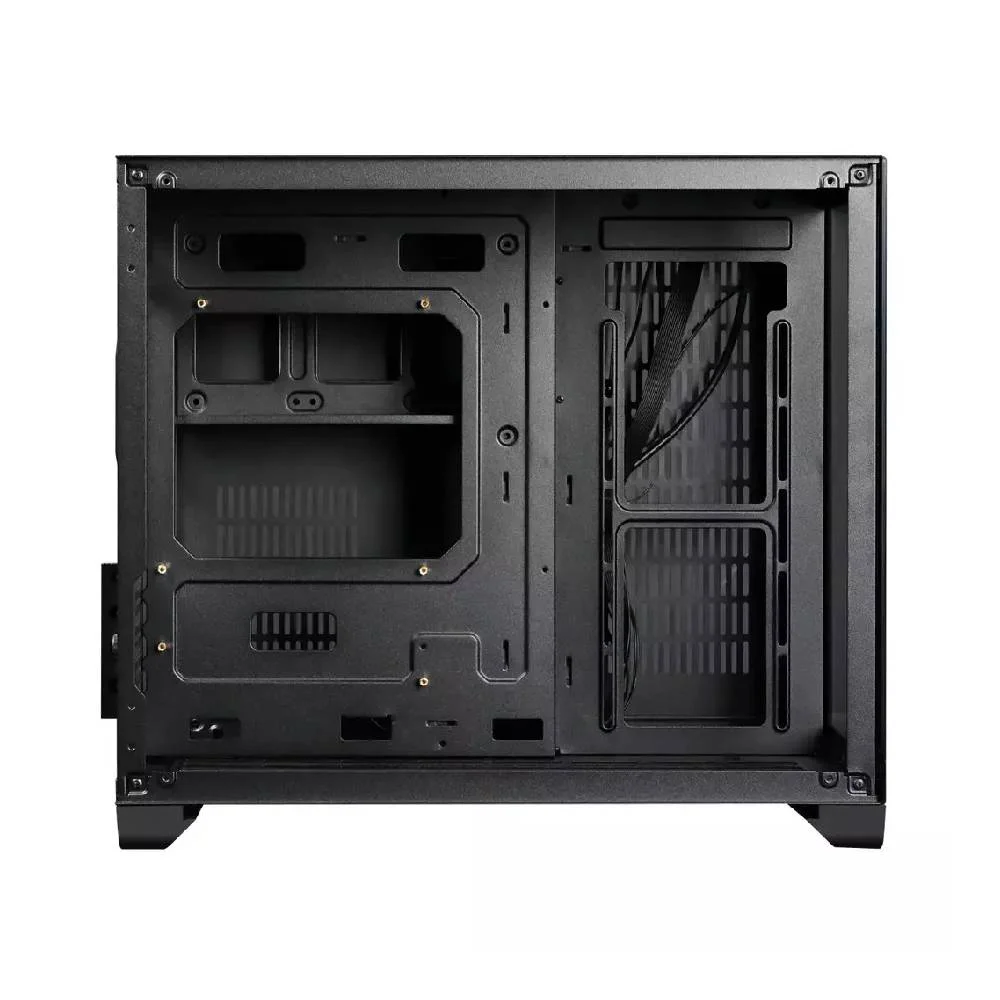 Imagem 4 de 5 do produto Gabinete Gamer Rise Mode Galaxy Glass M Mini, M-ATX, Lateral e Frontal em Vidro Temperado, Sem FANs, Preto - RM-GA-GGMN-FB