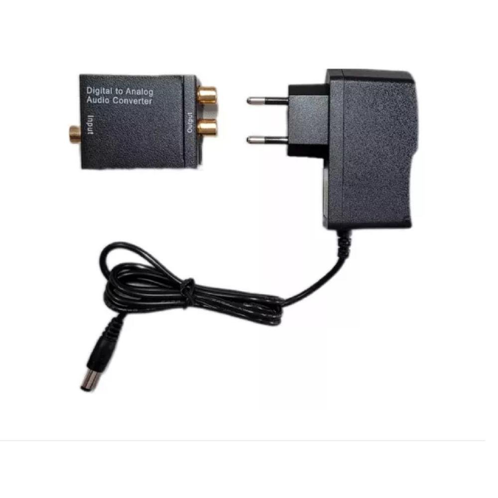 Imagem 2 de 3 do produto Conversor Áudio Digital Óptico Para Analógico Alta Qualidade
