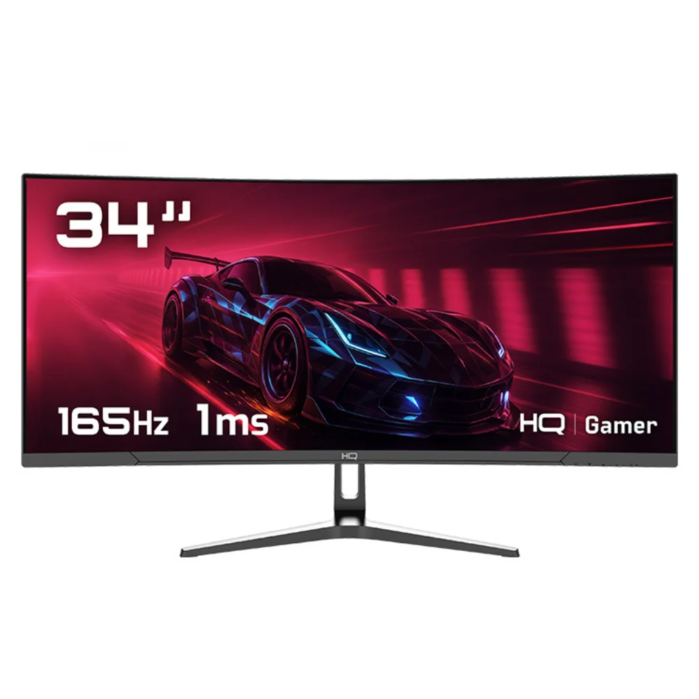 MONITOR HQ ULTRAWIDE QHD 34" CURVO 165HZ HDMI/DP