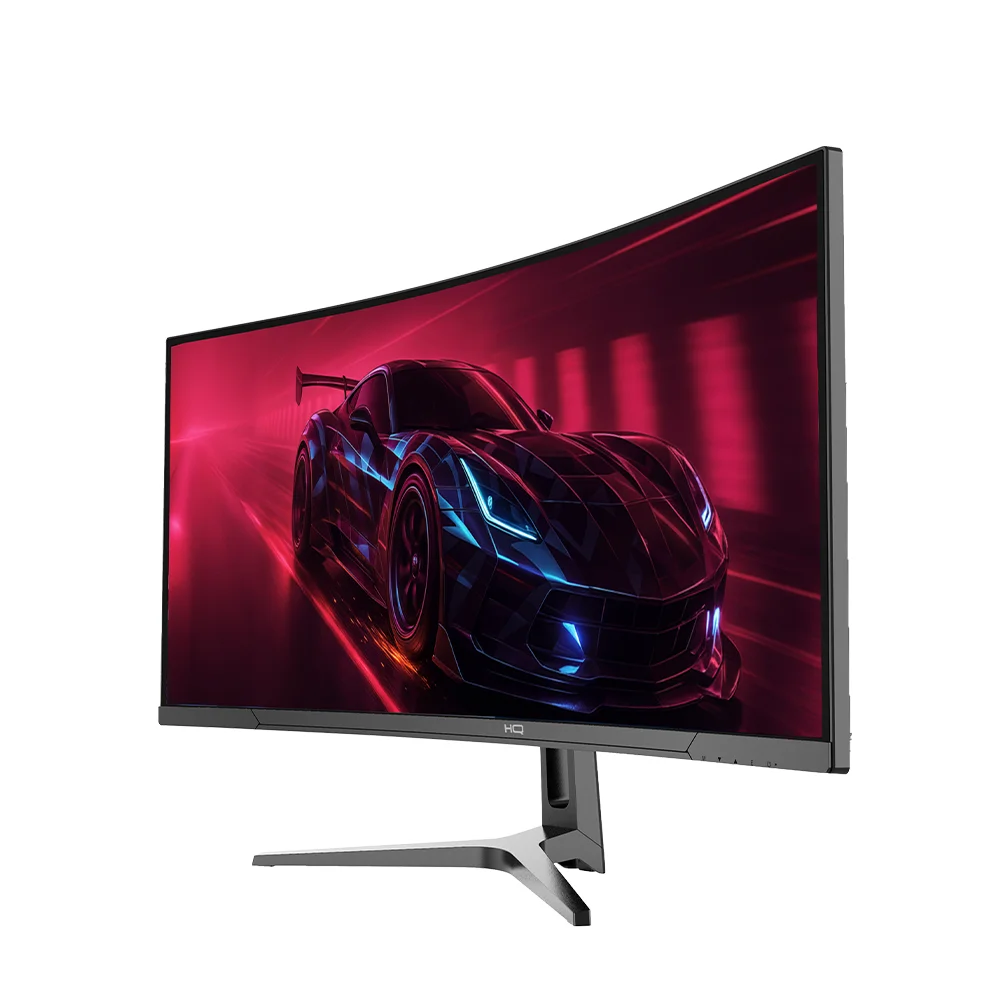 Monitor Gamer HQ Premium 34" Curvo, Ultrawide (QHD) 3440x1440, 1Ms, 165Hz, AMD Freesync, HDMI, DP - Hq34c16