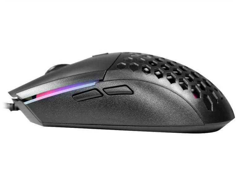 Imagem 5 de 5 do produto Mouse Com Fio Gamer K-mex Multiverso M136 Preto Com RGB