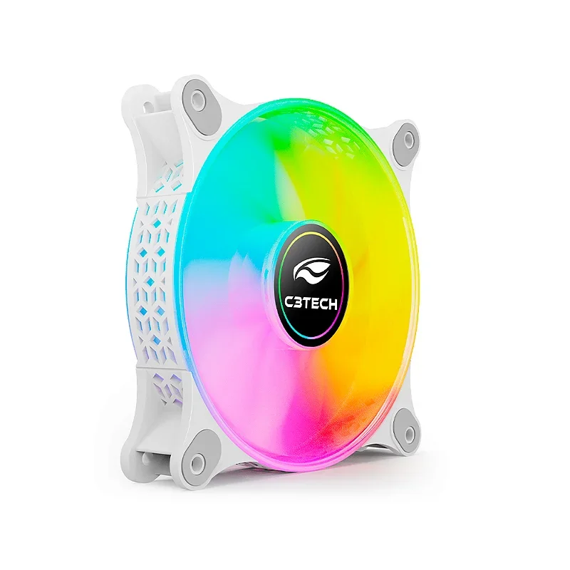 Cooler Fan P/gabinete 120x120x25 LED RGB F9-l160bkRGB C3 Tec. 5