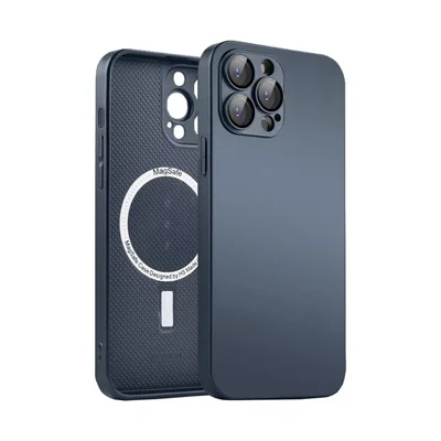 Capa Capinha Case Super Premium Vidro Glass Proteção De Câmera Compatível Iphone 14 Pro Max - Grafite