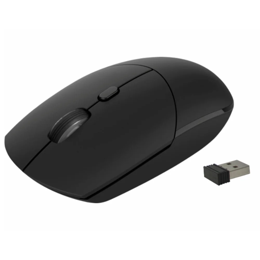 Imagem 2 de 4 do produto Mouse K-mex, Wireless, 2400 Dpi, Preto - Maa734