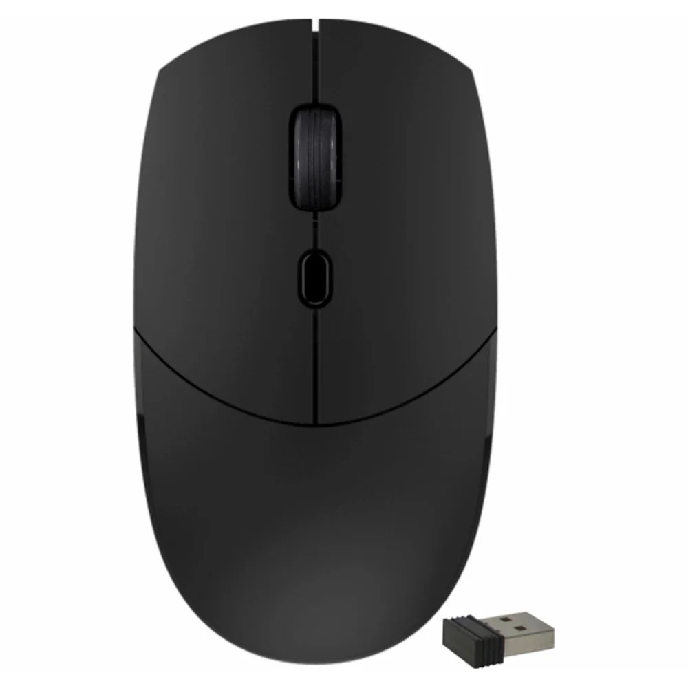 Imagem 3 de 4 do produto Mouse K-mex, Wireless, 2400 Dpi, Preto - Maa734