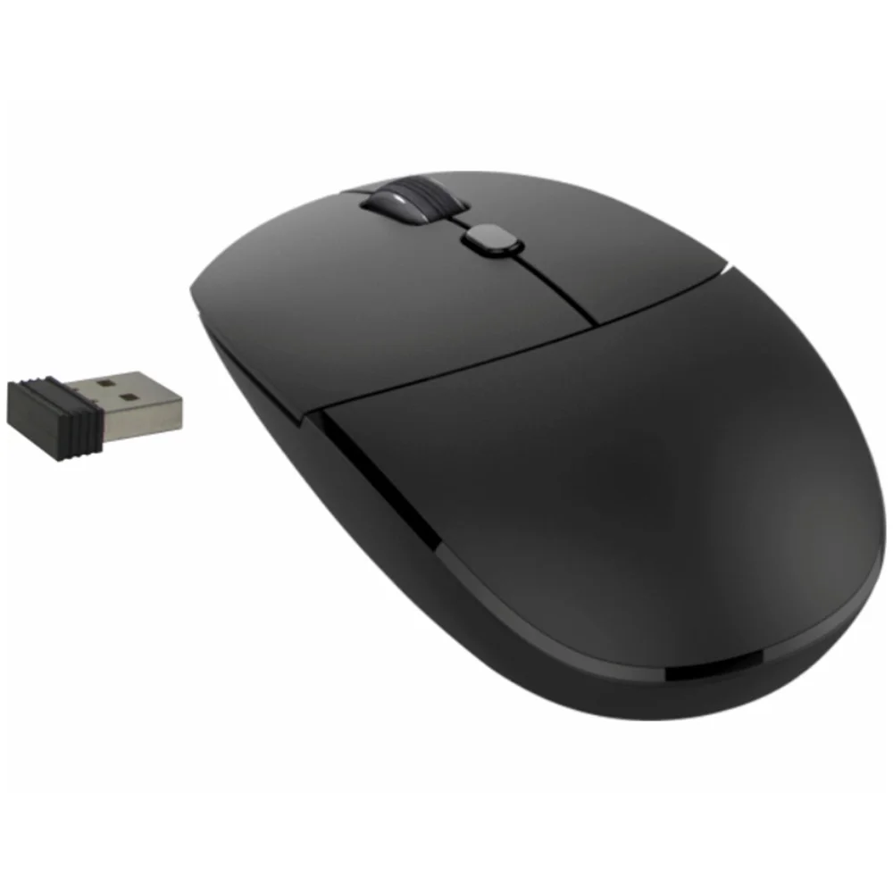 Imagem 4 de 4 do produto Mouse K-mex, Wireless, 2400 Dpi, Preto - Maa734