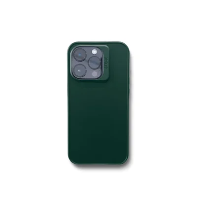 Capa Capinha Case Proteção De Câmera Com Suporte Compatível Iphone 15 Pro Max - Verde
