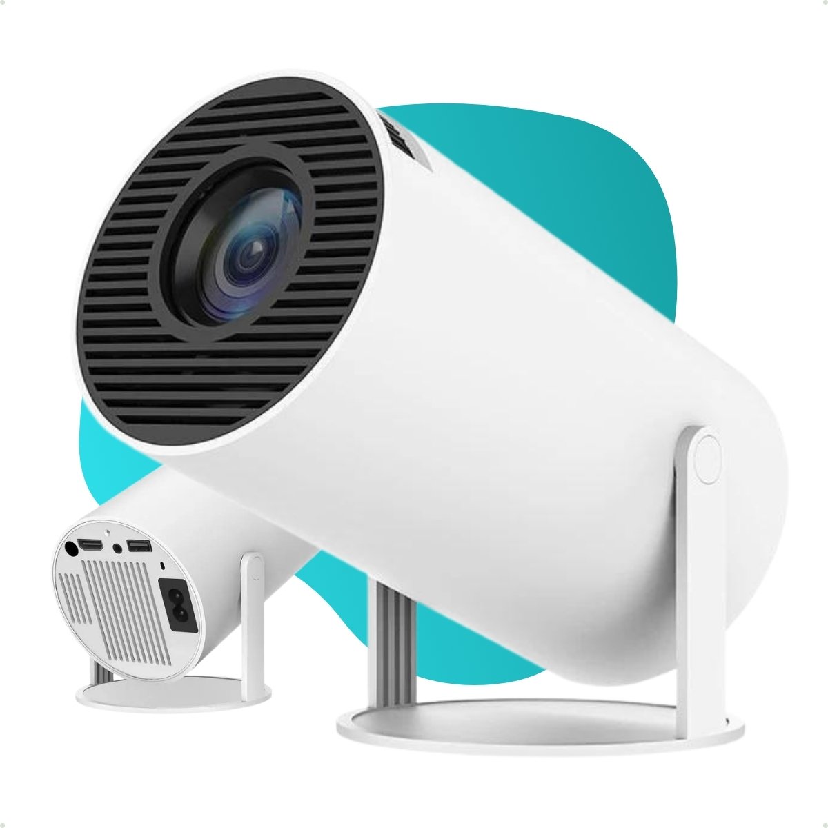 Projetor Led 4K Android 11.0 Portátil HD Bluetooth HDMI WIFI Bivolt - SmartProjetor Home Cinema