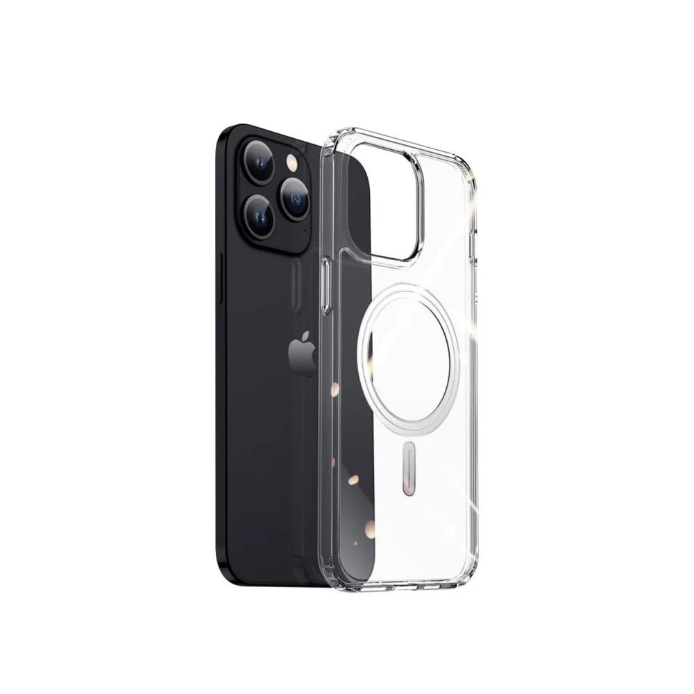 Imagem 3 de 5 do produto Capa Capinha Case Transparente Space Clean Premium Magsafe Magnético Compatível Iphone 12
