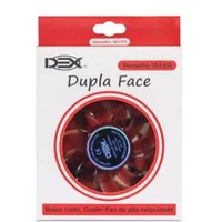 Cooler Dupla Face Gabinete 120mm LED Dex - Dx-12d  Vermelho 2