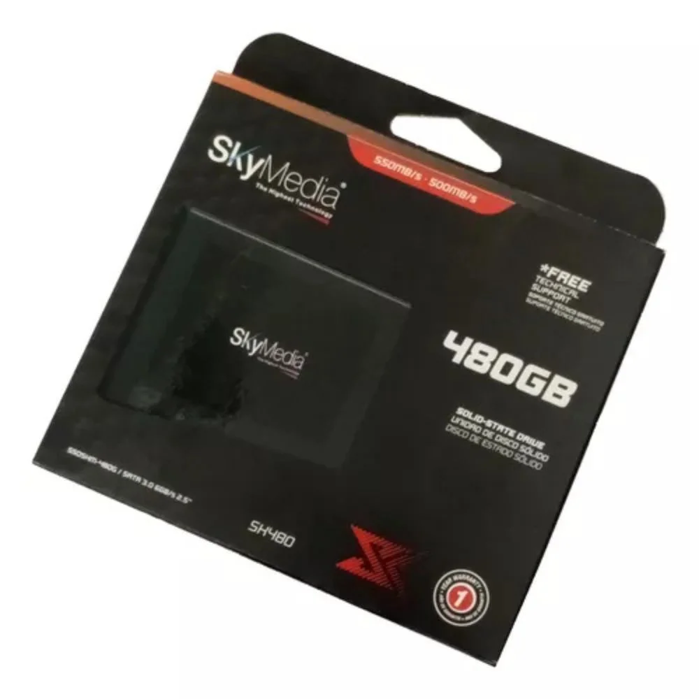 Imagem 2 de 2 do produto Hd SSD 480GB 2.5" Skymedia