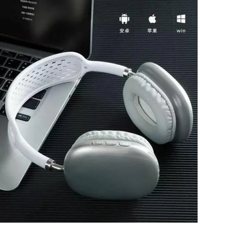 Imagem 3 de 3 do produto Fone De Ouvido Headphone Sem Fio Bluetooth V5.3 Pei-p9 Branco