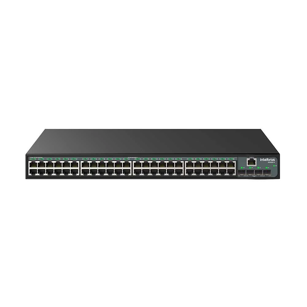 Imagem 2 de 4 do produto Switch Gerenciável Intelbras S2352g-a, 48p Gigabit Ethernet, 4p Sfp - 4760110