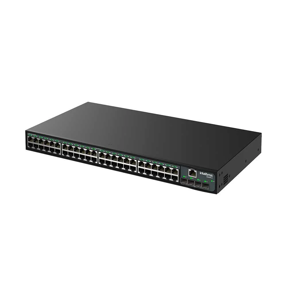 Imagem 3 de 4 do produto Switch Gerenciável Intelbras S2352g-a, 48p Gigabit Ethernet, 4p Sfp - 4760110