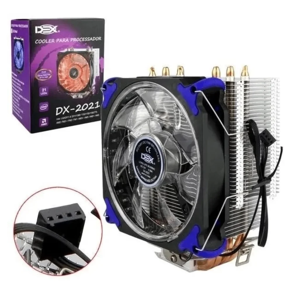 Cooler Para Cpu Universal Com 21 Kabum