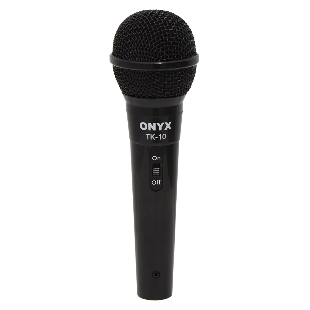 Imagem 5 de 5 do produto Kit Microfone Dinâmico Com Fio Tk 10 Com Suporte B19a E Espuma Onyx