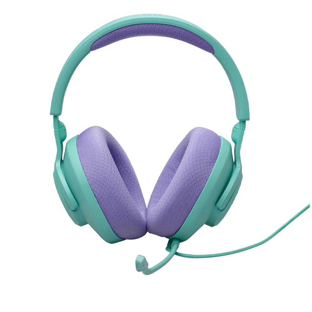 Imagem 2 de 5 do produto Headset Gamer Jbl Quantum 100m2 (jblqtum100m2cyn) Ciano