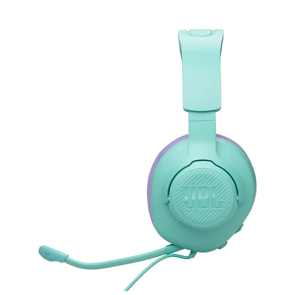 Imagem 4 de 5 do produto Headset Gamer Jbl Quantum 100m2 (jblqtum100m2cyn) Ciano