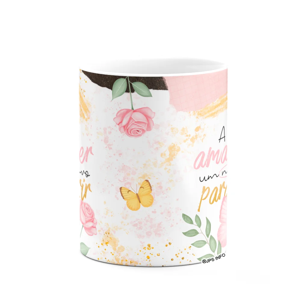 Imagem 2 de 3 do produto Caneca Motivação - A Cada Amanhecer, Um Motivo Para Sorrir