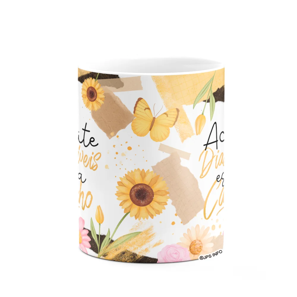 Imagem 2 de 3 do produto Caneca Motivação - Acredito, Dias Incríveis Estão A Caminho