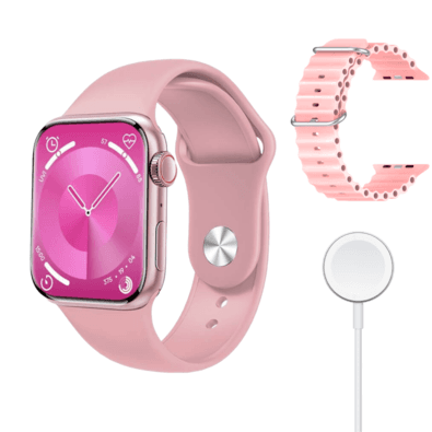 Relógio Inteligente Smartwatch Gs9 Mini Série 9 41mm Nfc Chat Gpt Cor:rose