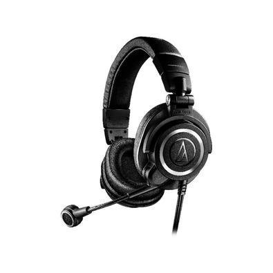 Headset Audio-technica Ath-m50xsts Streamset Para Streaming Com Microfone Preto