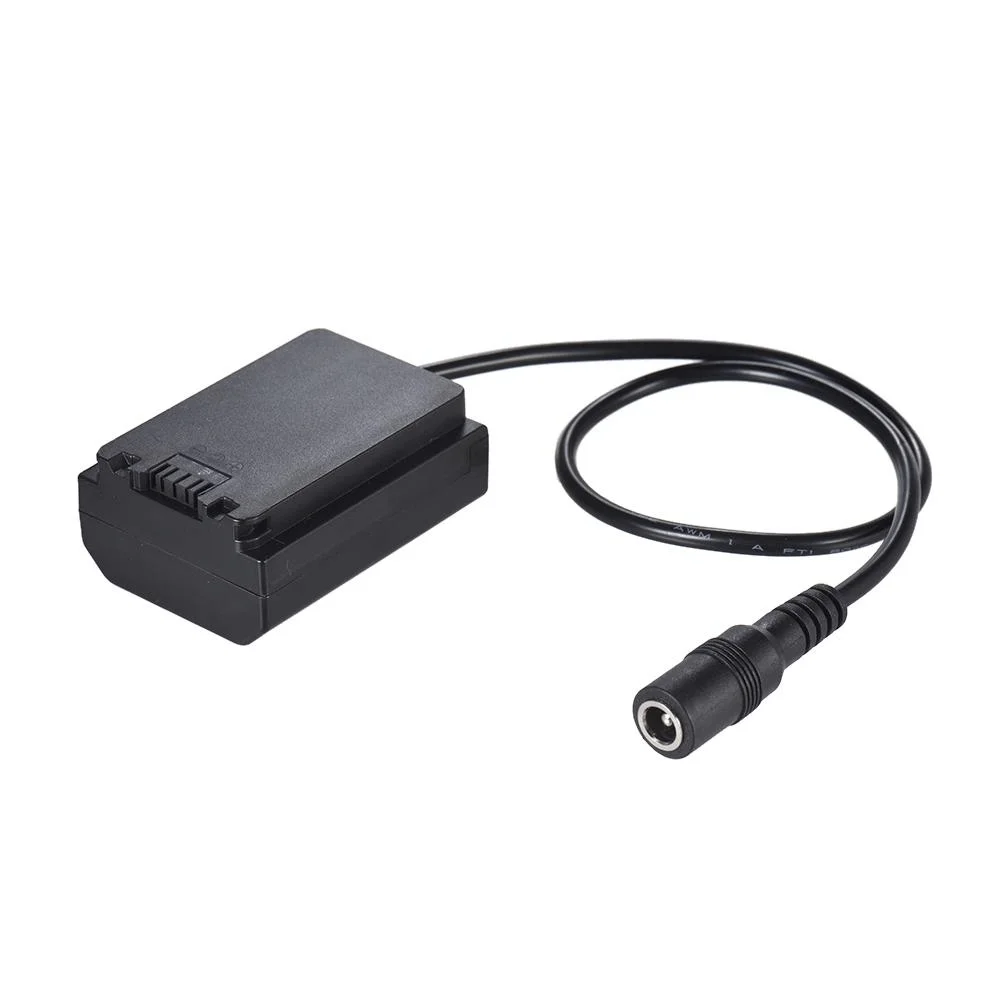 Imagem 5 de 5 do produto Adaptador Dummy Bateria Np-fz100 Com Cabo Usb Inteligente Para Power Bank (bivolt)