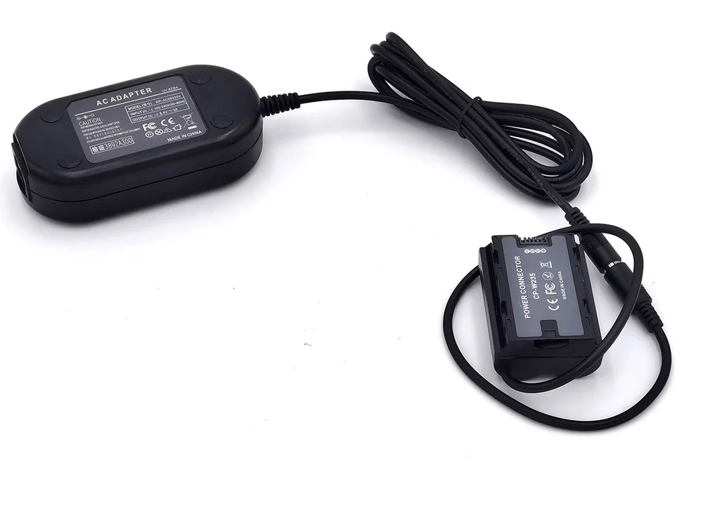 Imagem 4 de 5 do produto Adaptador Ac-84v Acoplador Dummy Cp-w235 Para Bateria Fujifilm Np-w235 (bivolt)