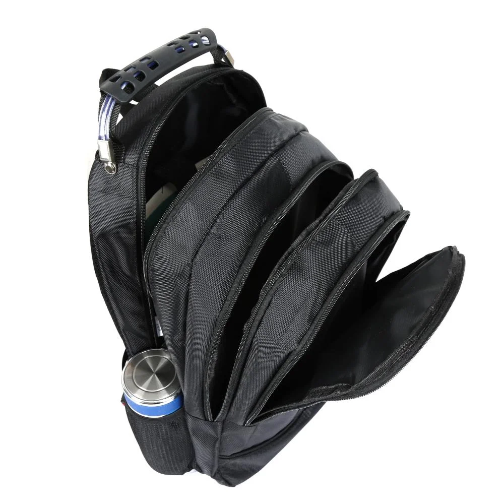 Imagem 3 de 5 do produto Mochila Preta Executiva Para Notebook (modelo: Saturno)