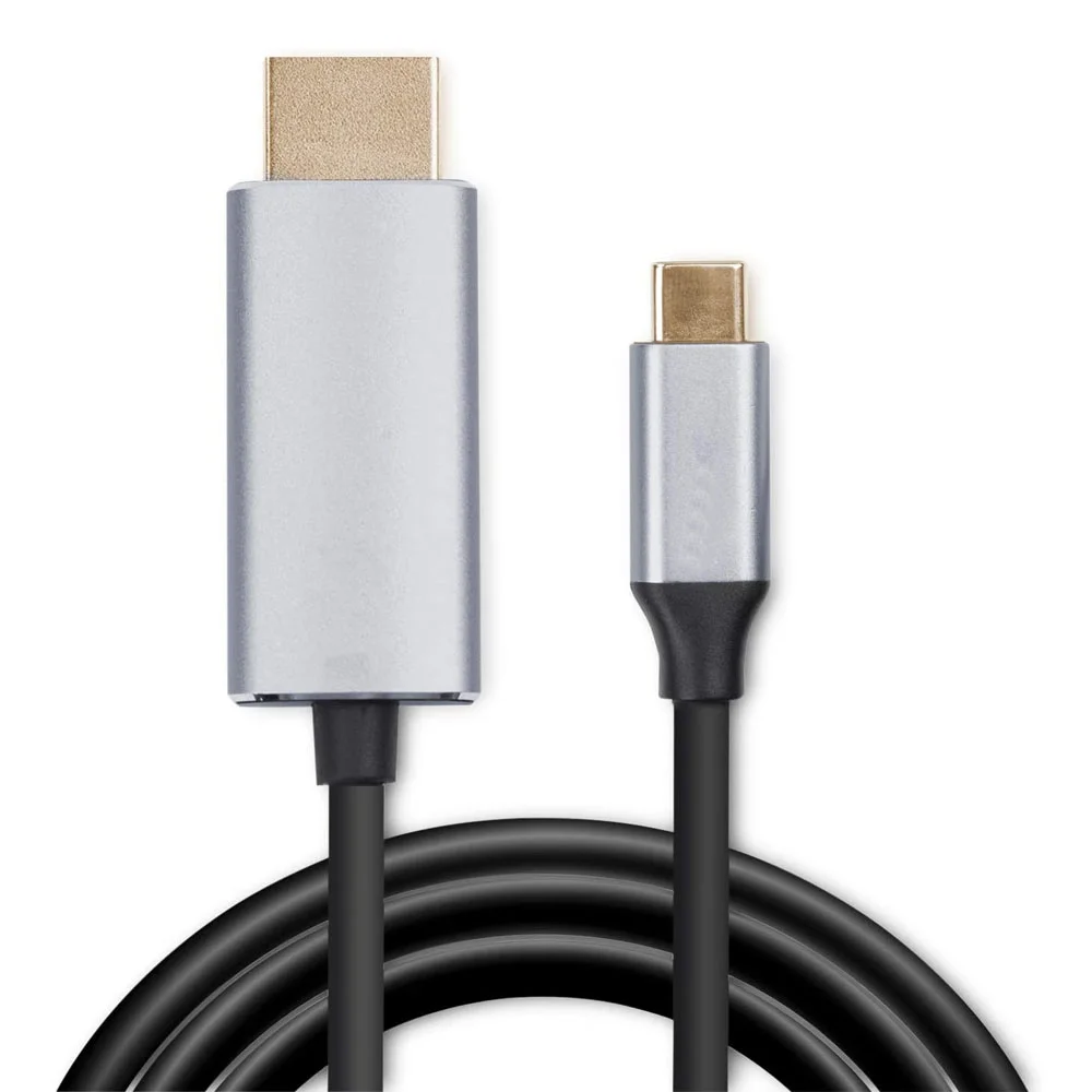 Imagem 3 de 5 do produto Cabo Usb-c Para HDMI 4k 60hz 2 Metros Thunderbolt 3 HDMI 4k