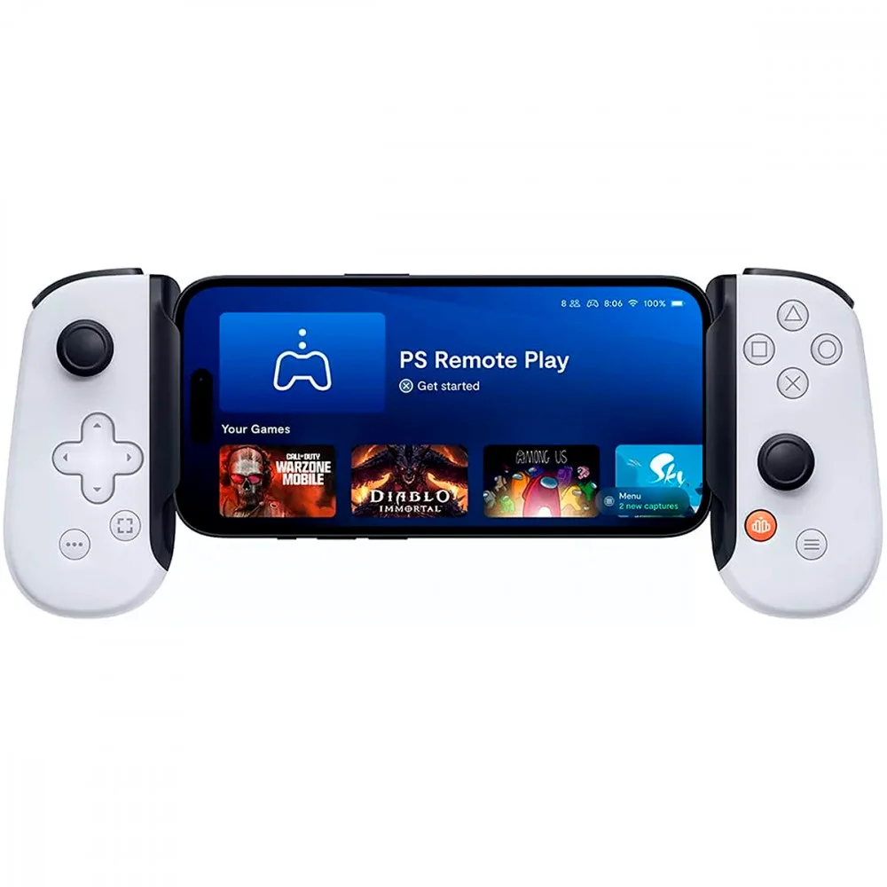 Controle Backbone Para Smartphones Ps Edition Usb-c - Branco