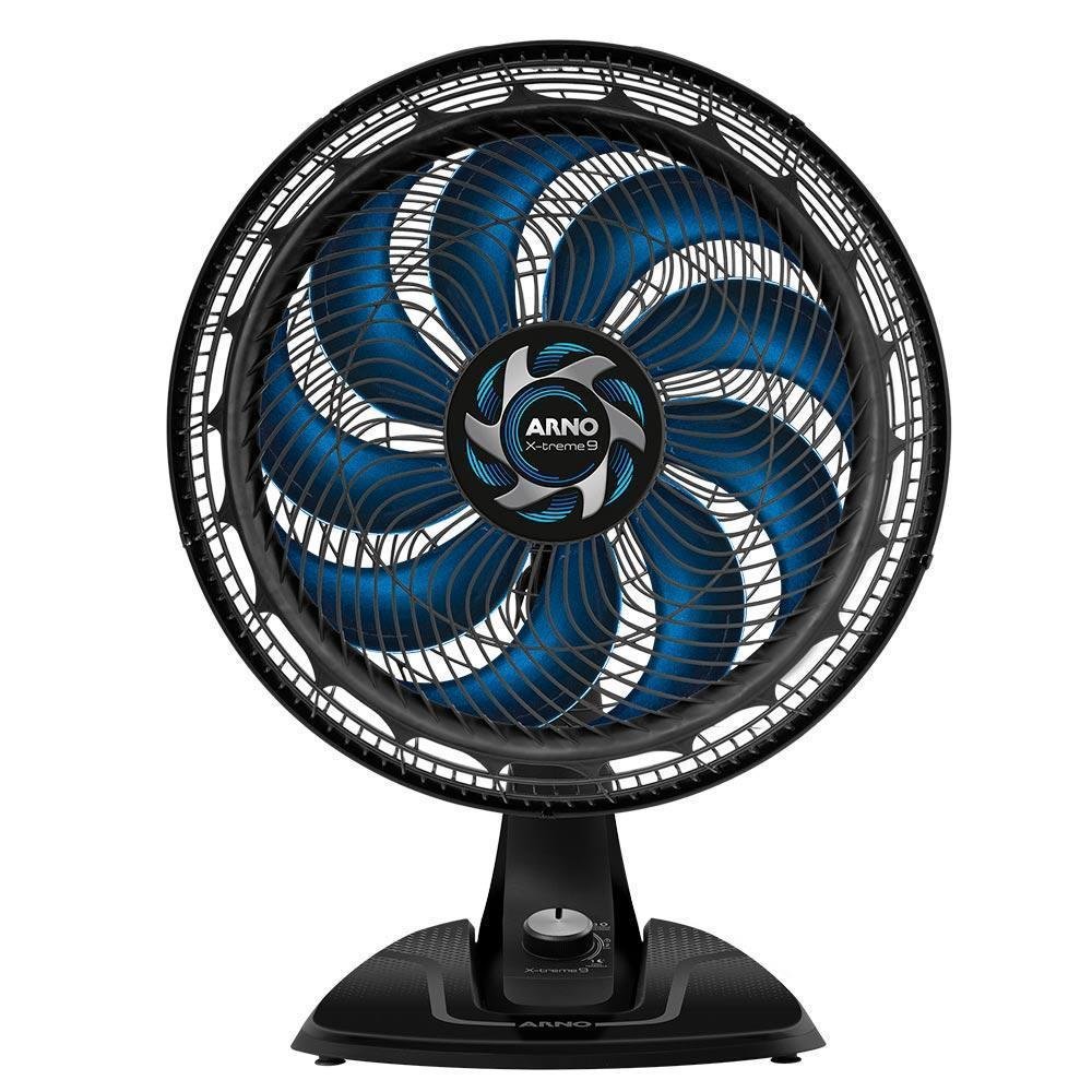 Ventilador De Mesa Arno X-treme 9 Com 03 Velocidades Preto - Ve90 - 110