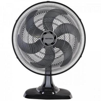 Ventilador De Mesa 50 Cm 127v Turbo6 Preto Ventisol - 110v