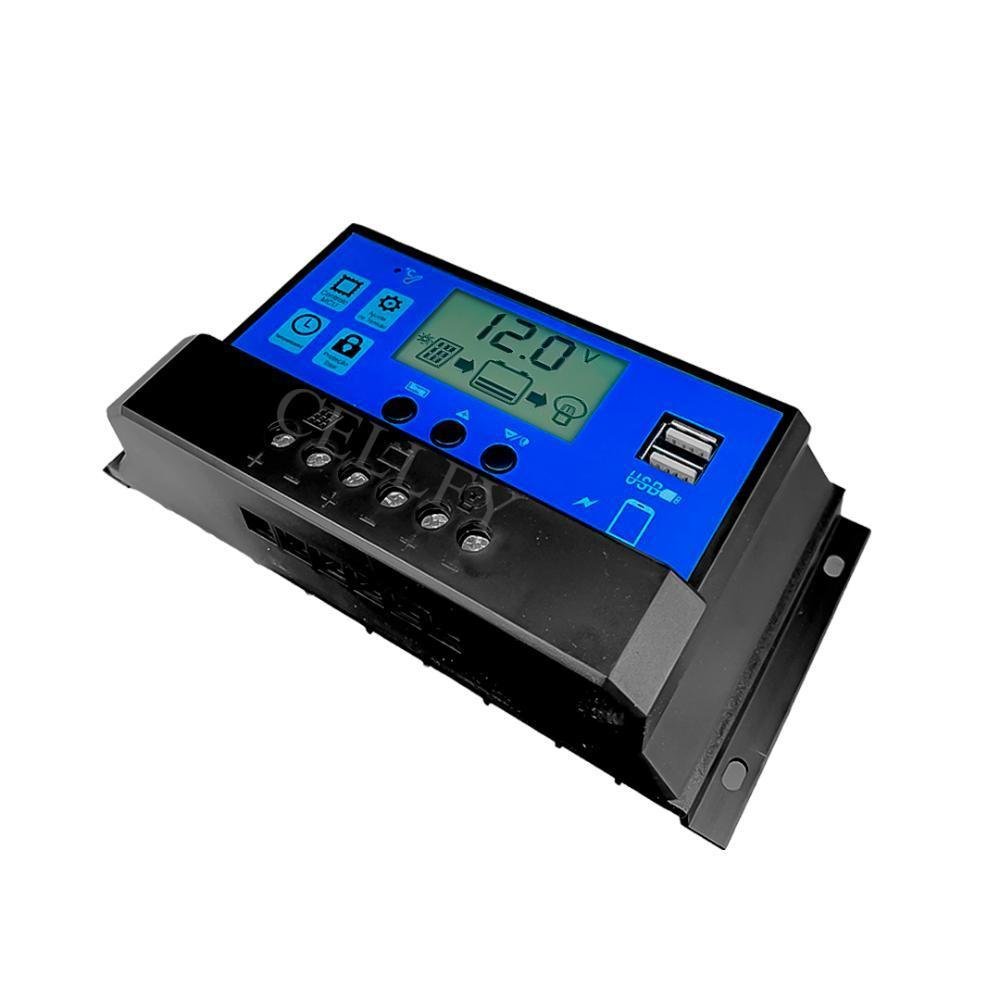 Imagem 3 de 3 do produto Controlador Painel Solar Carga Usb Display Lcd 60a Pmw