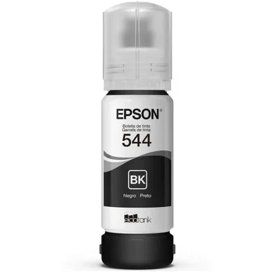 Refil Tinta Epson Para 4.500 Paginas Para Ecotank T544122 Br Preto