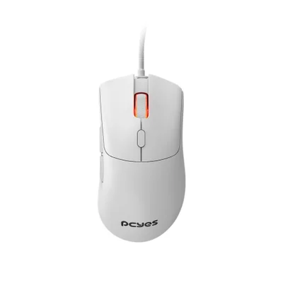 Mouse Gamer PCyes Hydrus White Ghost Branco